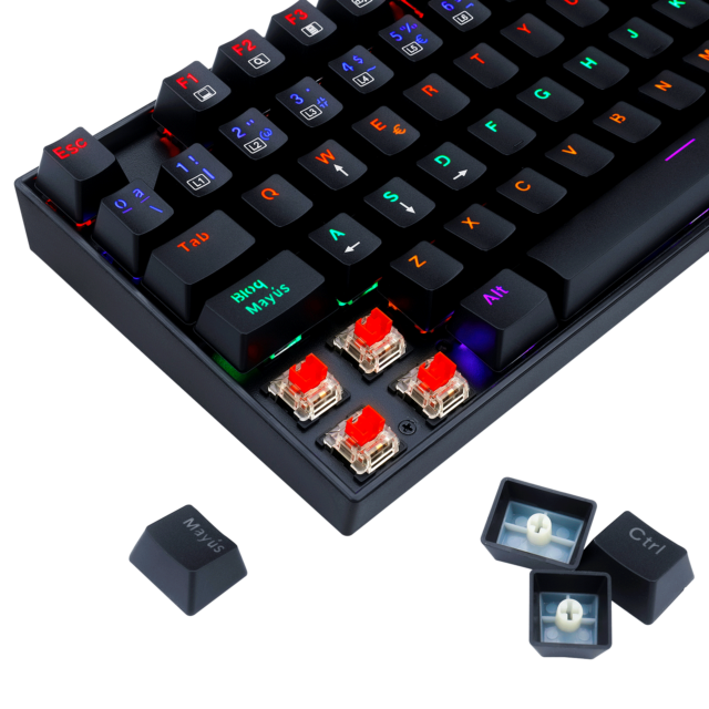 Teclado Gamer Kumara K Negro