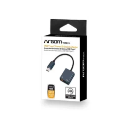 Adaptador de cable de sonido 3D estéreo a tipo C Argom