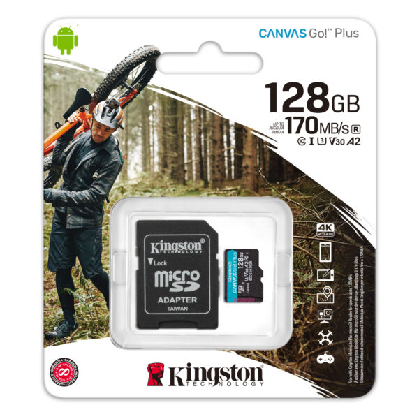 MicroSD Canvas Go! Plus Kingston