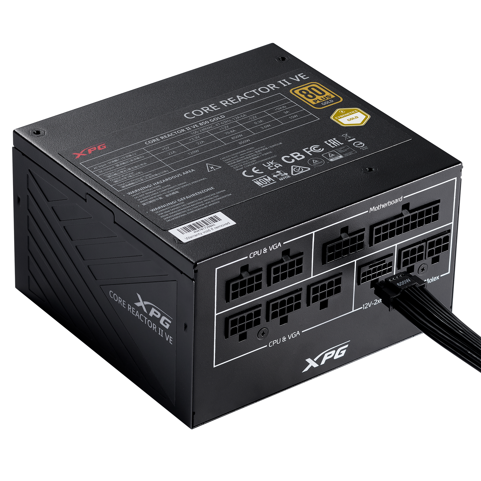 Fuente de poder Core Reactor II VE XPG