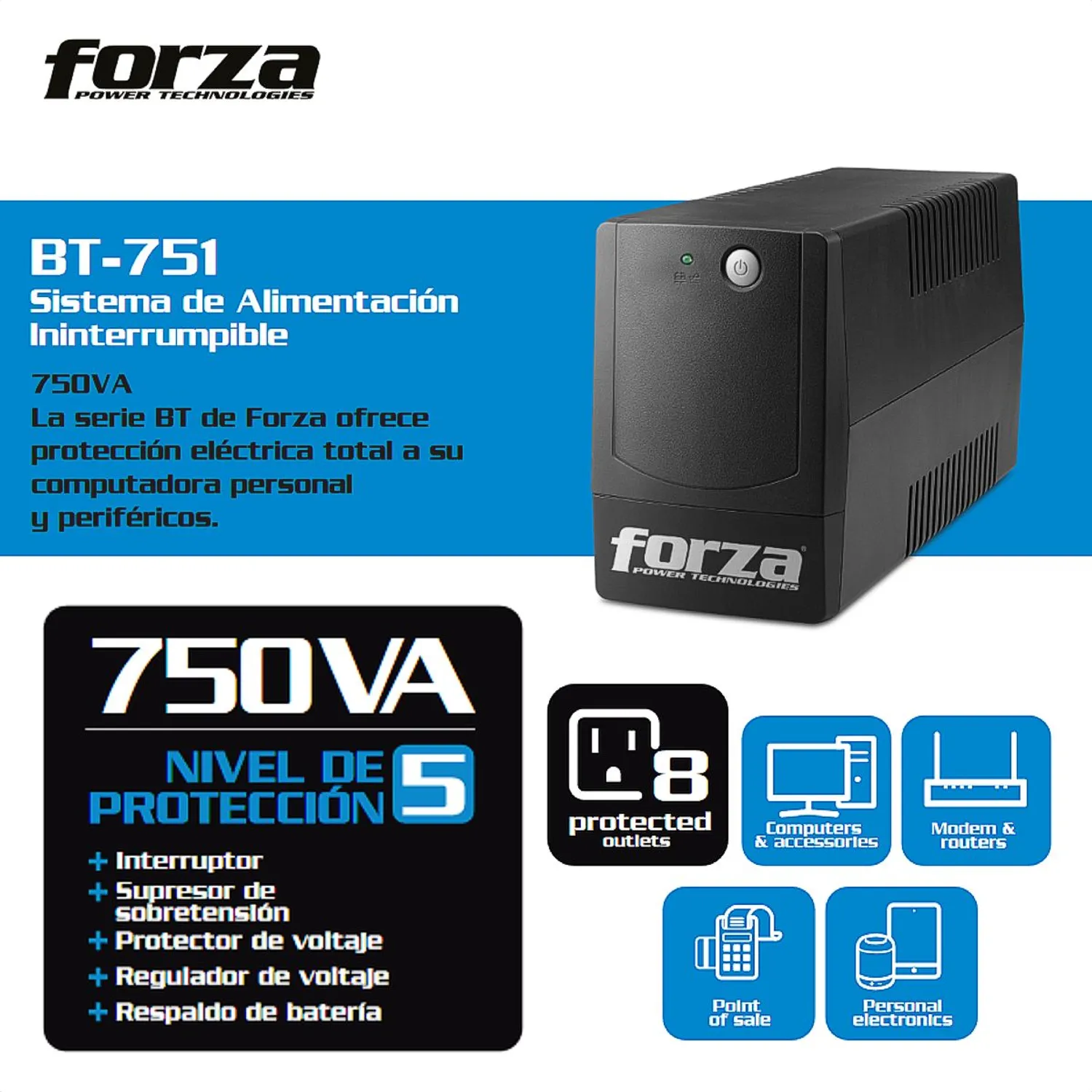 UPS Forza BT-571